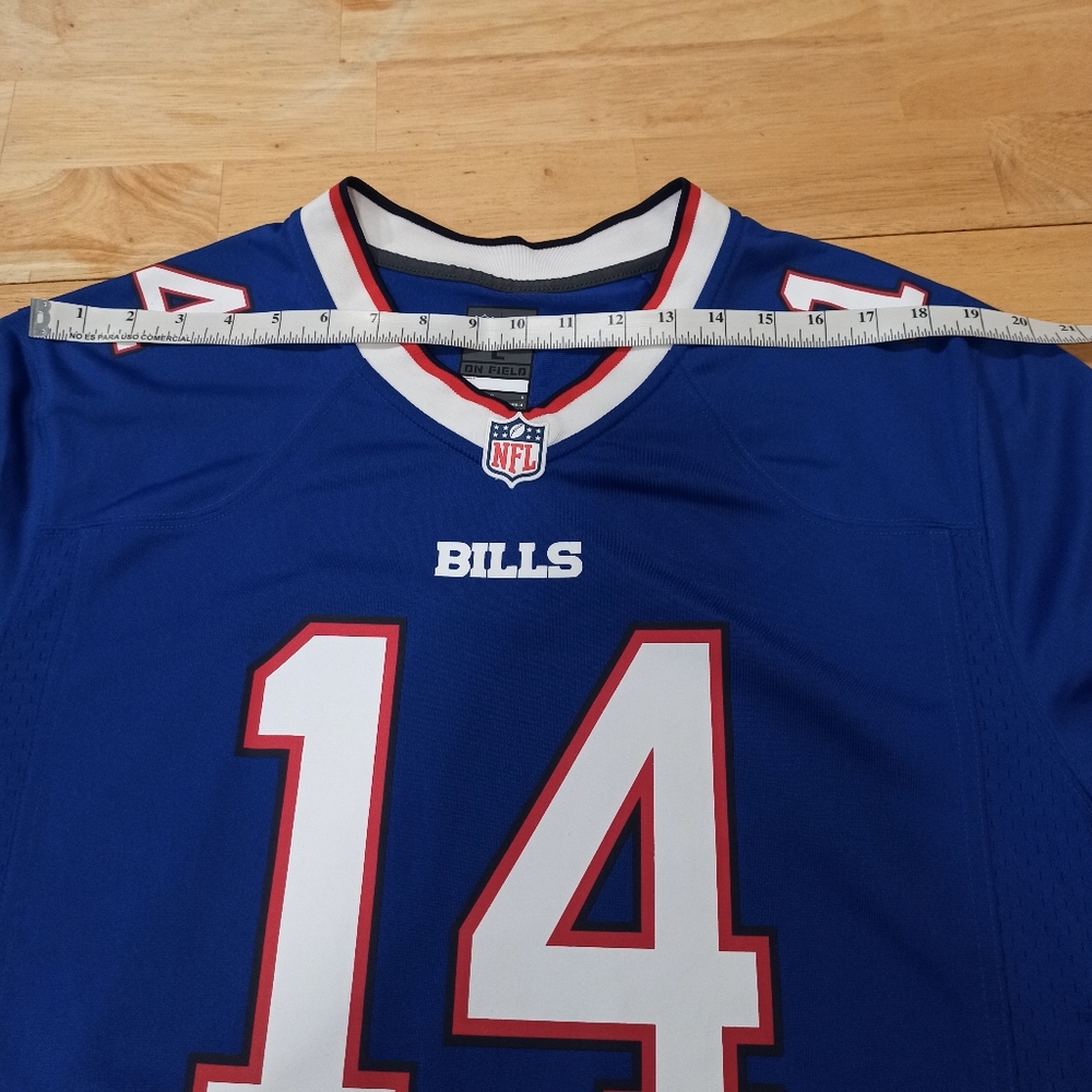 Nike Vapor Limited Stefon Diggs Buffalo Bills NFL Football Jersey Blue Adult L - Picture 14 of 16